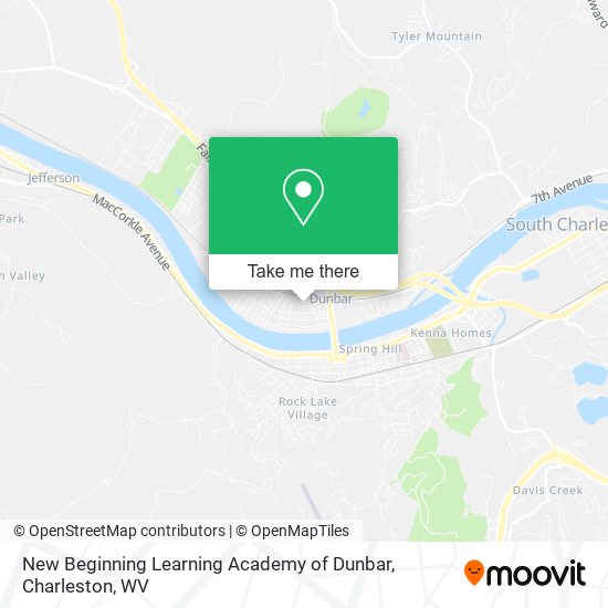 Mapa de New Beginning Learning Academy of Dunbar