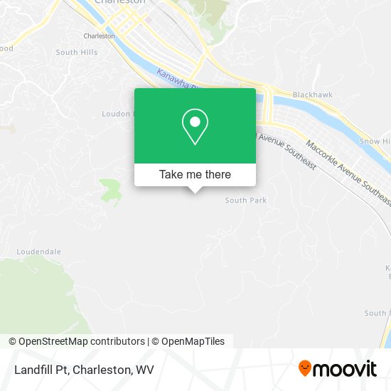 Landfill Pt map