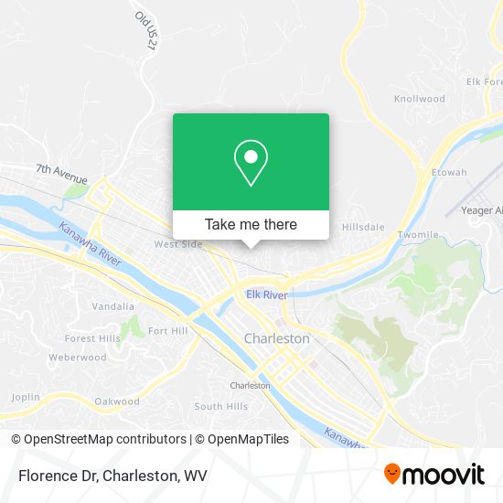 Florence Dr map