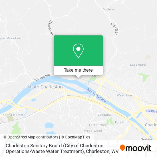 Charleston Sanitary Board (City of Charleston Operations-Waste Water Treatment) map