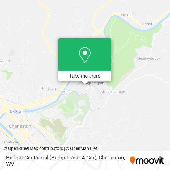 Budget Car Rental (Budget Rent-A-Car) map