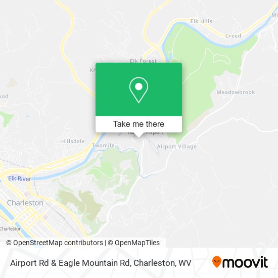 Airport Rd & Eagle Mountain Rd map