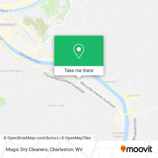 Magic Dry Cleaners map