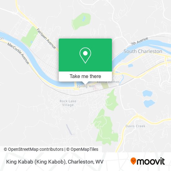 King Kabab (King Kabob) map