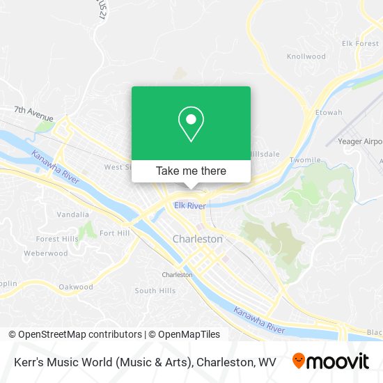 Kerr's Music World (Music & Arts) map