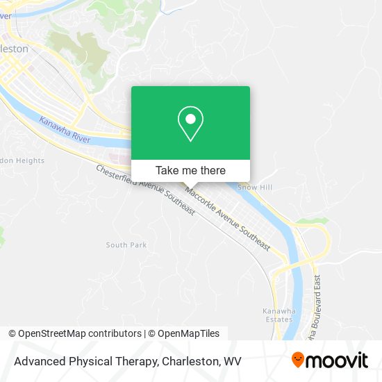 Advanced Physical Therapy map