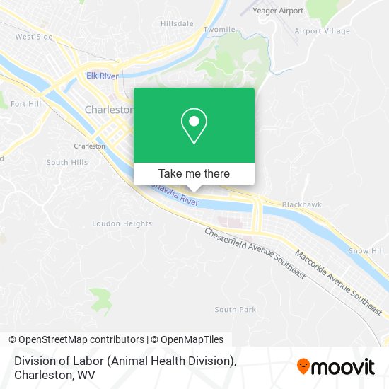 Division of Labor (Animal Health Division) map