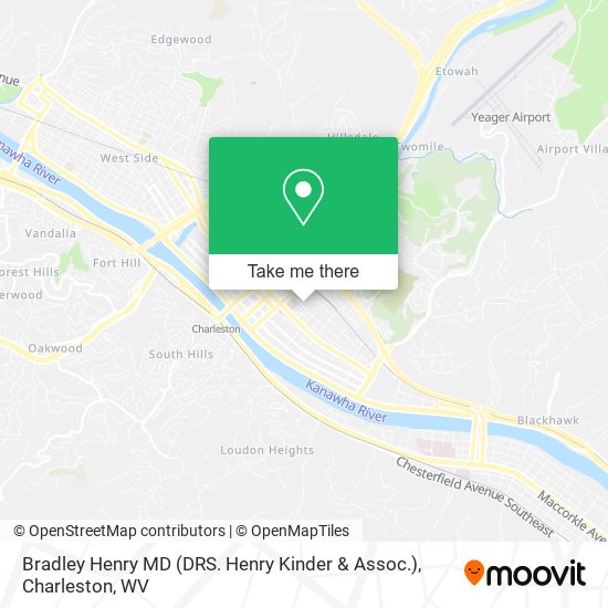 Bradley Henry MD (DRS. Henry Kinder & Assoc.) map