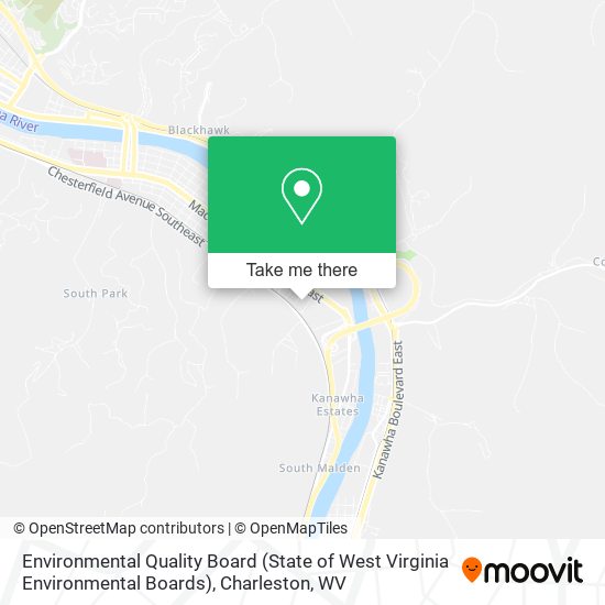 Environmental Quality Board (State of West Virginia Environmental Boards) map