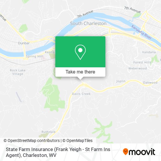 Mapa de State Farm Insurance (Frank Yeigh - St Farm Ins Agent)
