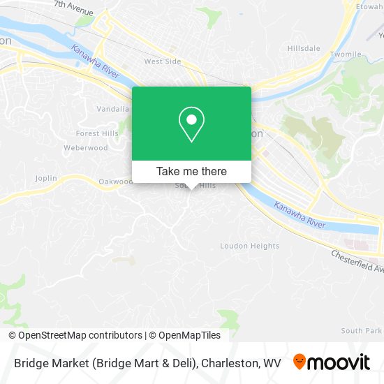 Mapa de Bridge Market (Bridge Mart & Deli)