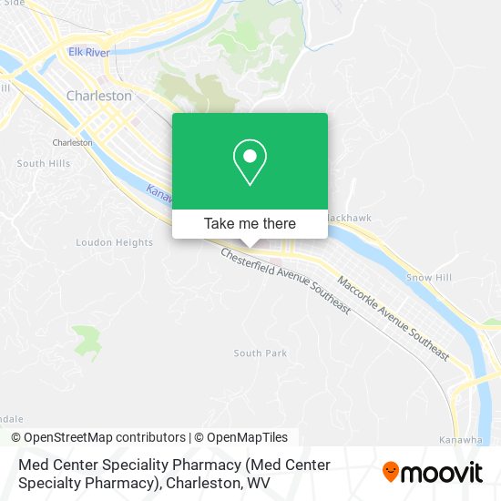 Mapa de Med Center Speciality Pharmacy