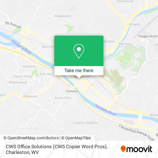 CWS Office Solutions (CWS Copier Word Pros) map