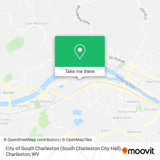City of South Charleston map