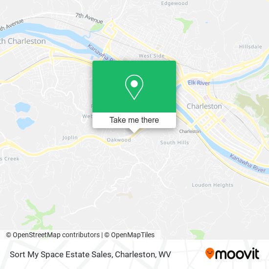 Mapa de Sort My Space Estate Sales