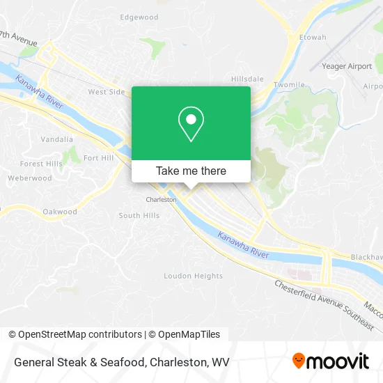 General Steak & Seafood map
