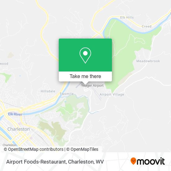Airport Foods-Restaurant map