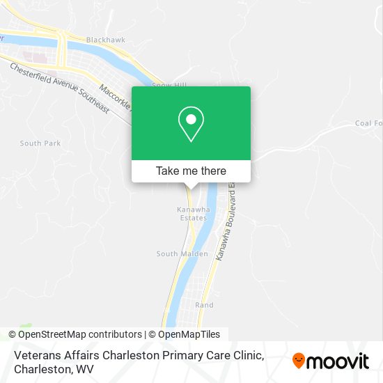 Mapa de Veterans Affairs Charleston Primary Care Clinic