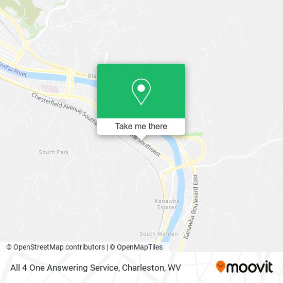 All 4 One Answering Service map