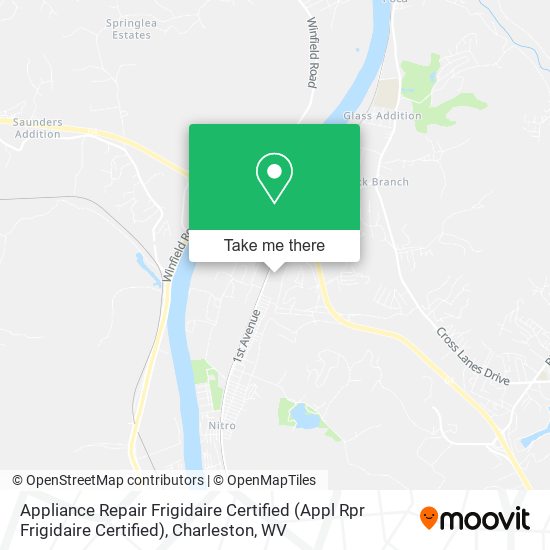 Appliance Repair Frigidaire Certified (Appl Rpr Frigidaire Certified) map
