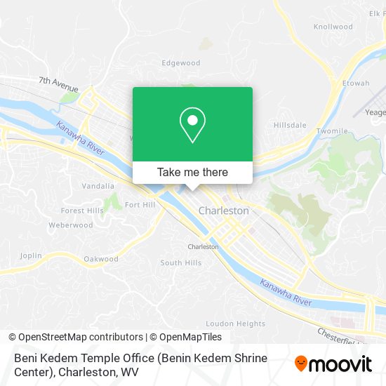 Mapa de Beni Kedem Temple Office (Benin Kedem Shrine Center)