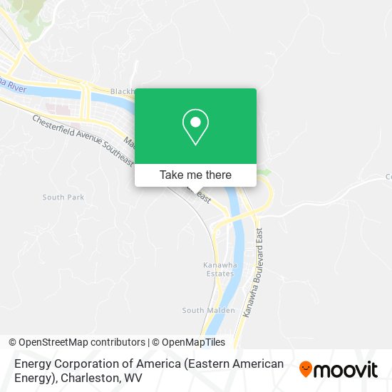 Energy Corporation of America (Eastern American Energy) map