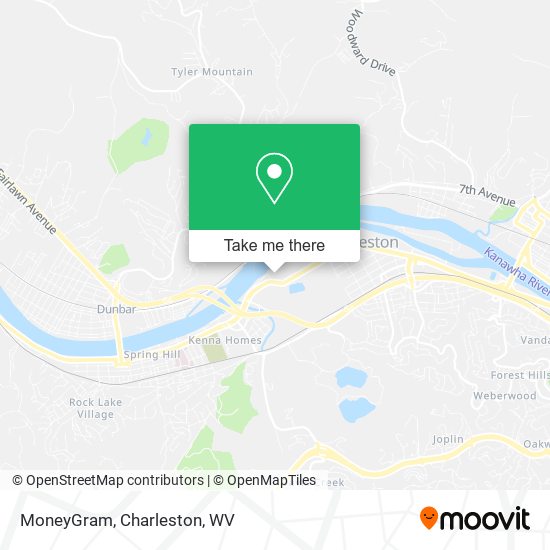 MoneyGram map