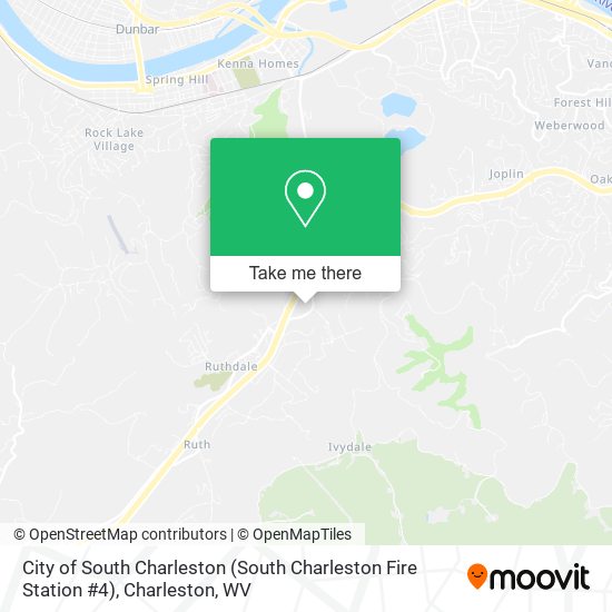 City of South Charleston (South Charleston Fire Station #4) map