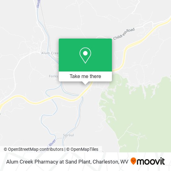 Alum Creek Pharmacy at Sand Plant map