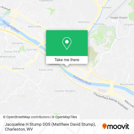 Jacqueline H Stump DDS (Matthew David Stump) map