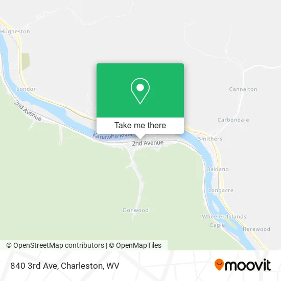 Mapa de 840 3rd Ave