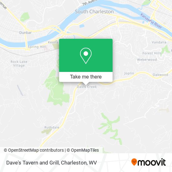 Mapa de Dave's Tavern and Grill