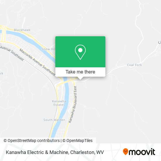 Kanawha Electric & Machine map