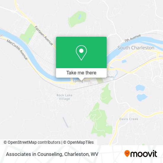 Associates in Counseling map