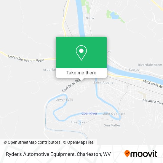 Ryder's Automotive Equipment map