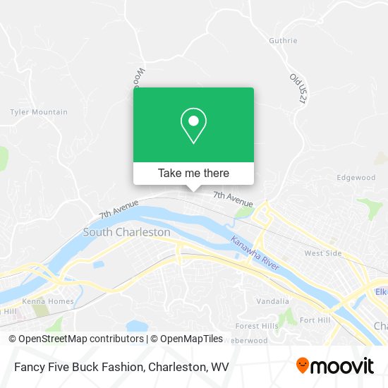 Fancy Five Buck Fashion map