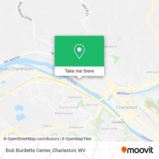 Mapa de Bob Burdette Center