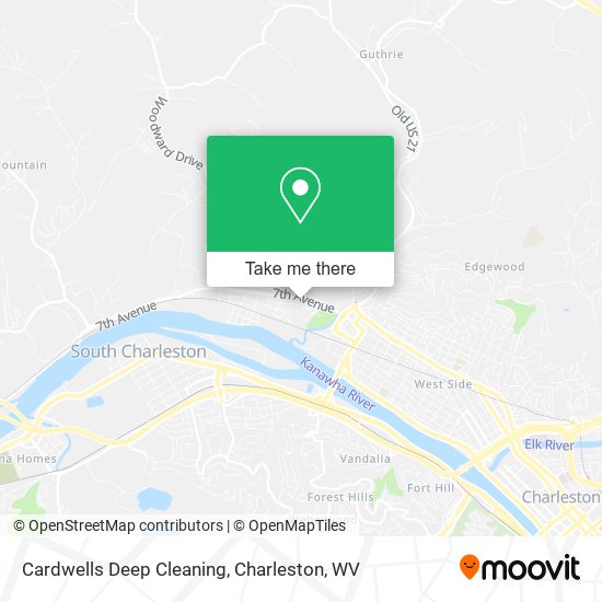Cardwells Deep Cleaning map