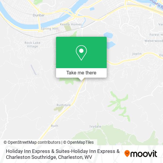 Holiday Inn Express & Suites-Holiday Inn Express & Charleston Southridge map