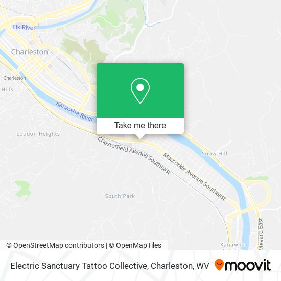 Electric Sanctuary Tattoo Collective map