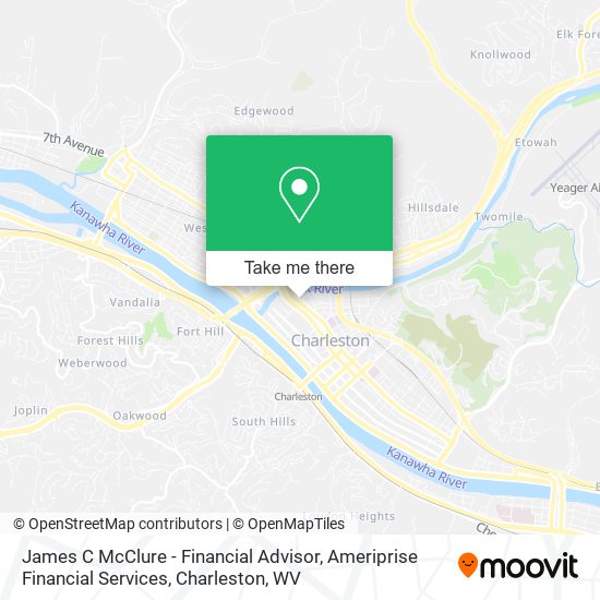 James C McClure - Financial Advisor, Ameriprise Financial Services map