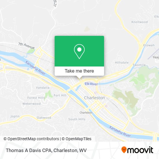 Mapa de Thomas A Davis CPA