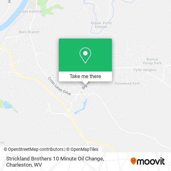 Strickland Brothers 10 Minute Oil Change map