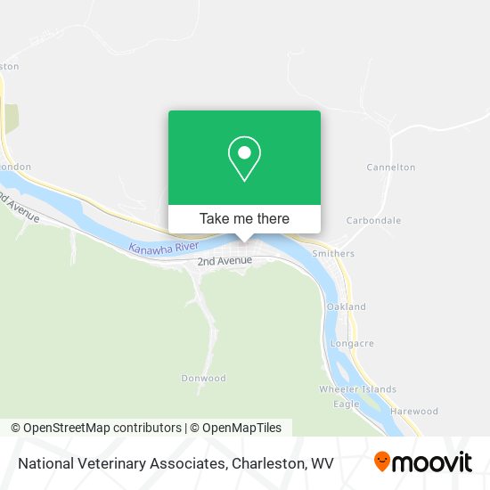 National Veterinary Associates map