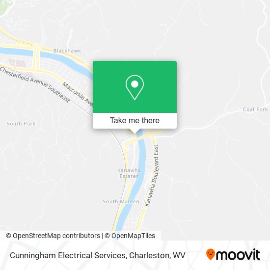 Cunningham Electrical Services map