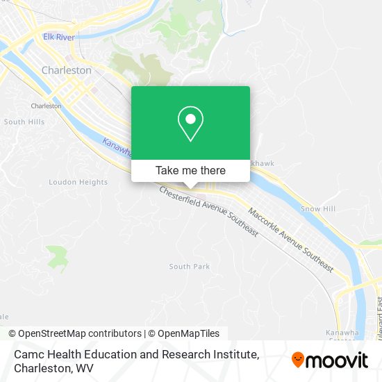 Mapa de Camc Health Education and Research Institute