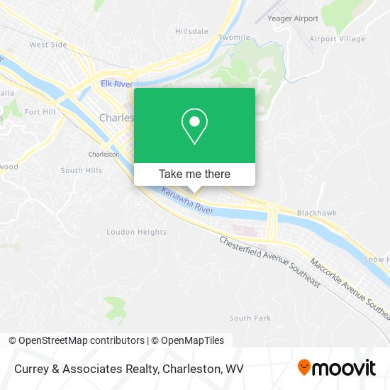 Currey & Associates Realty map