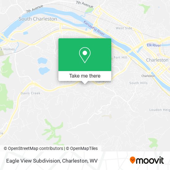 Mapa de Eagle View Subdivision