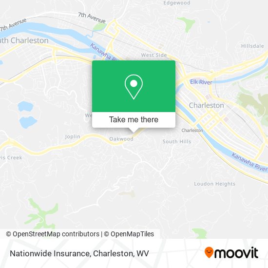 Nationwide Insurance map