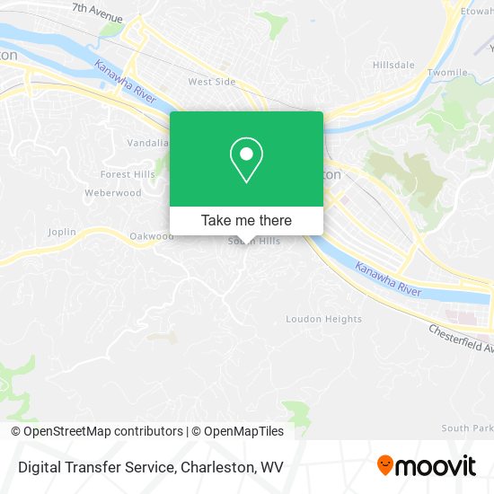 Digital Transfer Service map